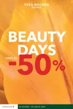 Yves Rocher BEAUTY DAYS FINO AL -50% - al 30.07.2026