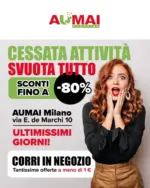Aumai Market Sconti fino a -80% - al 14.07.2026