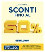 ESSELUNGA SPA Sconti fino al 50% - al 15.07.2026