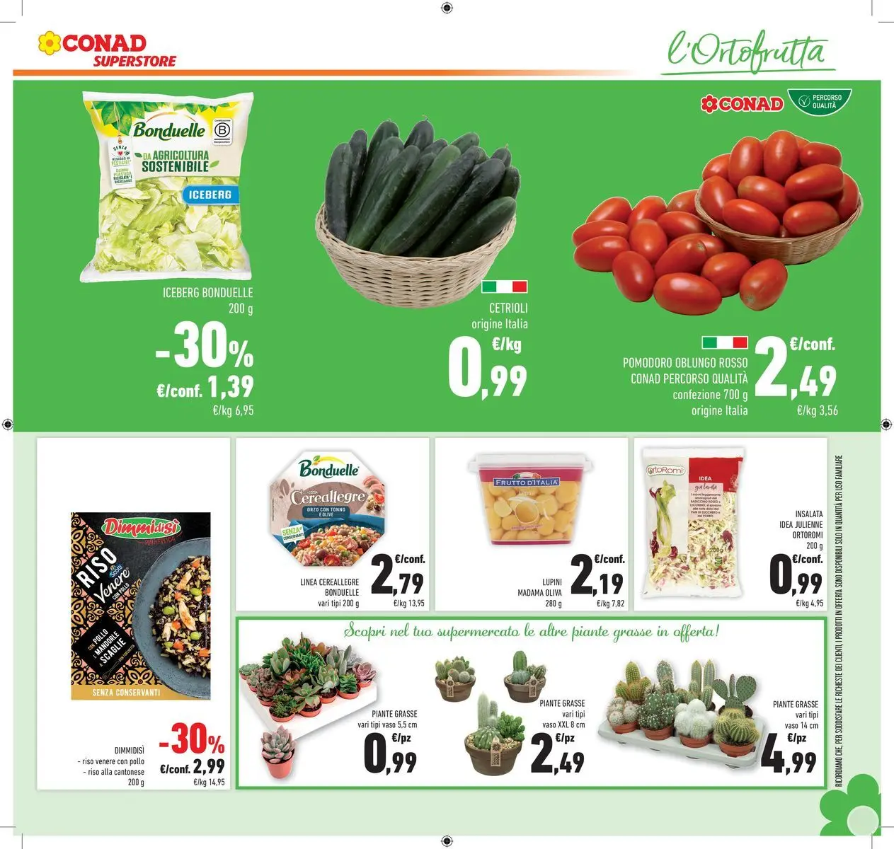 Volantino Conad dal 30/06/2026 > Anteprima | Pagina: 9 | Prodotti: Pomodoro, Olive, Mandorle, Vaso