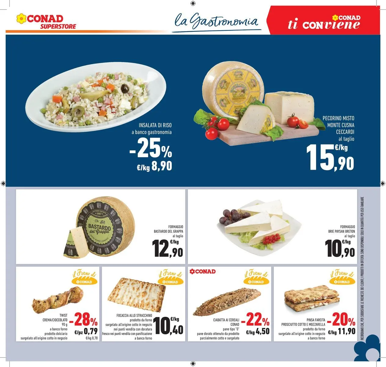 Volantino Conad dal 30/06/2026 > Anteprima | Pagina: 11 | Prodotti: Crema, Cereali, Il forno, Insalata di riso