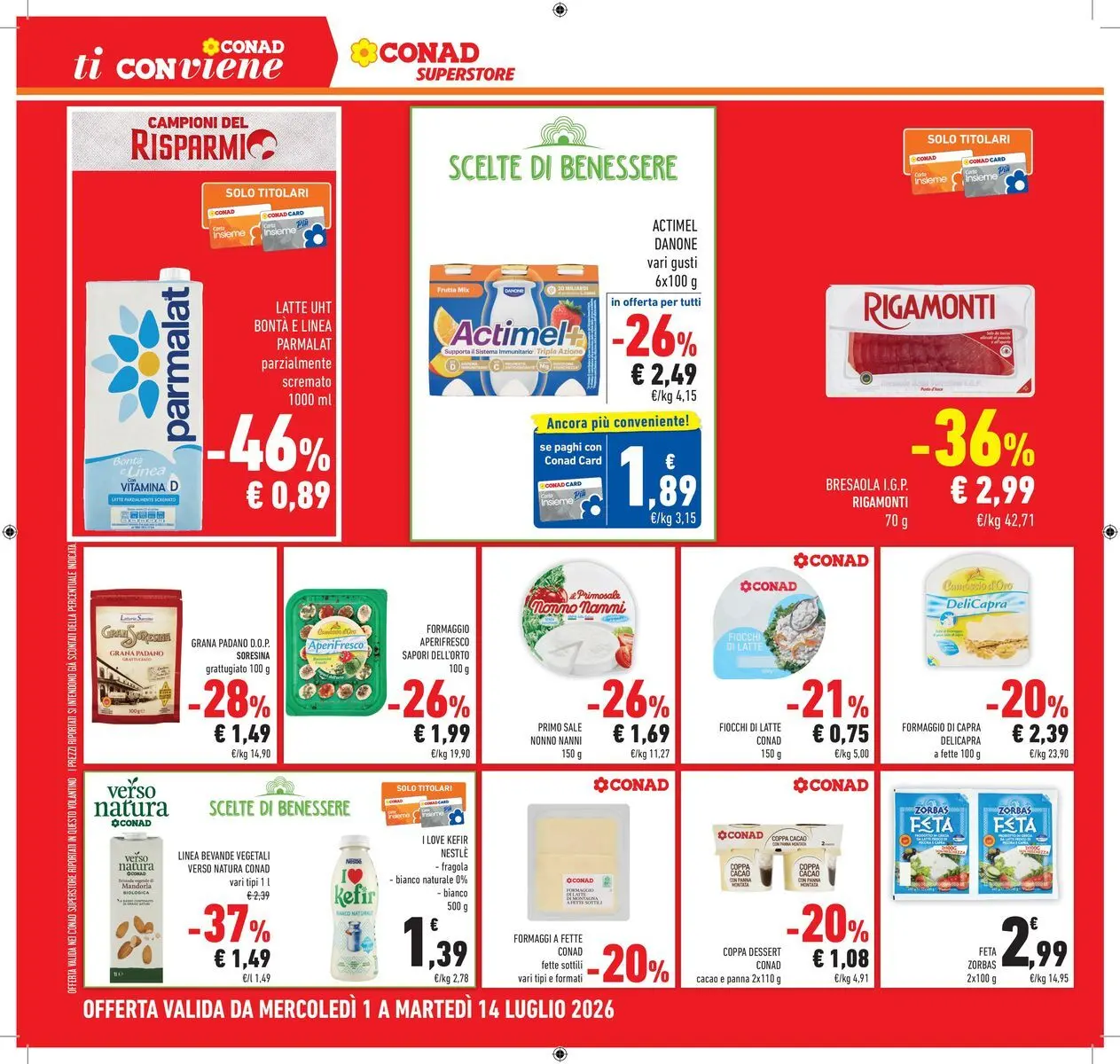 Volantino Conad dal 30/06/2026 > Anteprima | Pagina: 22