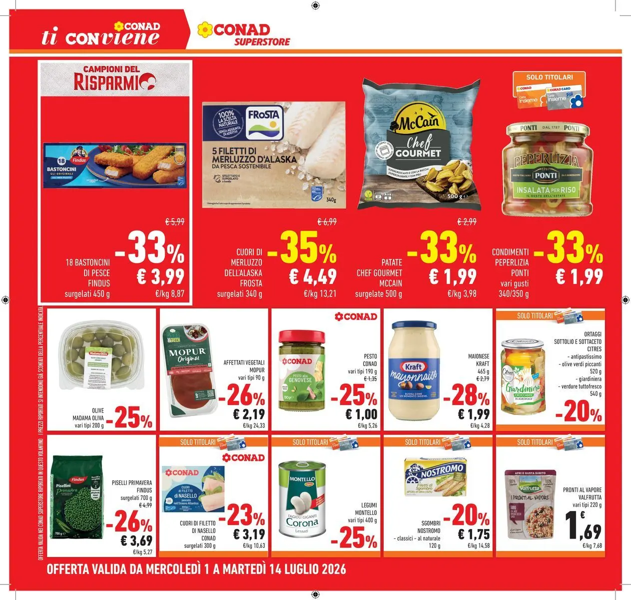 Volantino Conad dal 30/06/2026 > Anteprima | Pagina: 26
