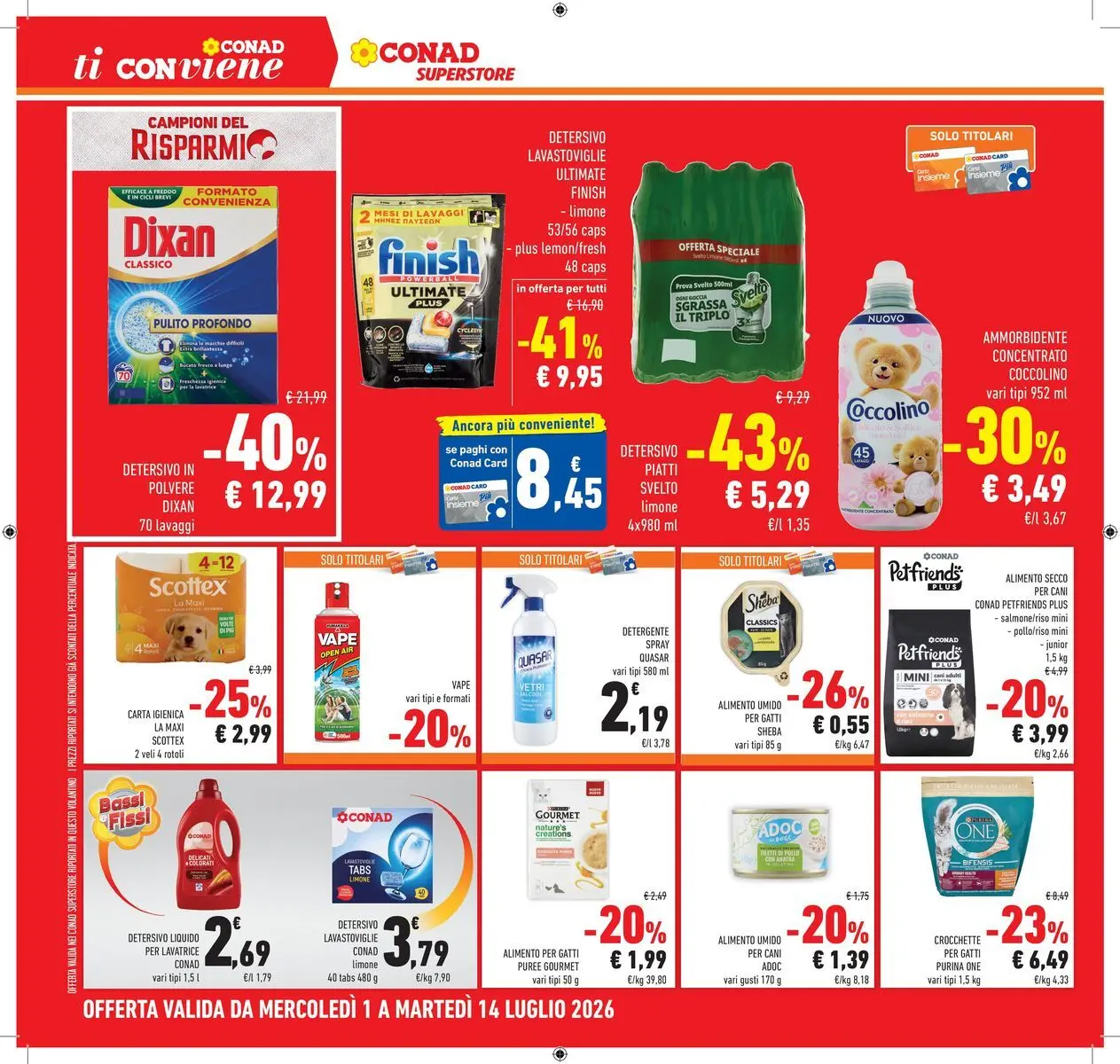 Volantino Conad dal 30/06/2026 > Anteprima | Pagina: 32
