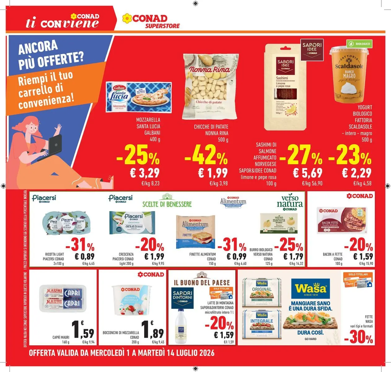 Volantino Conad dal 30/06/2026 > Anteprima | Pagina: 38
