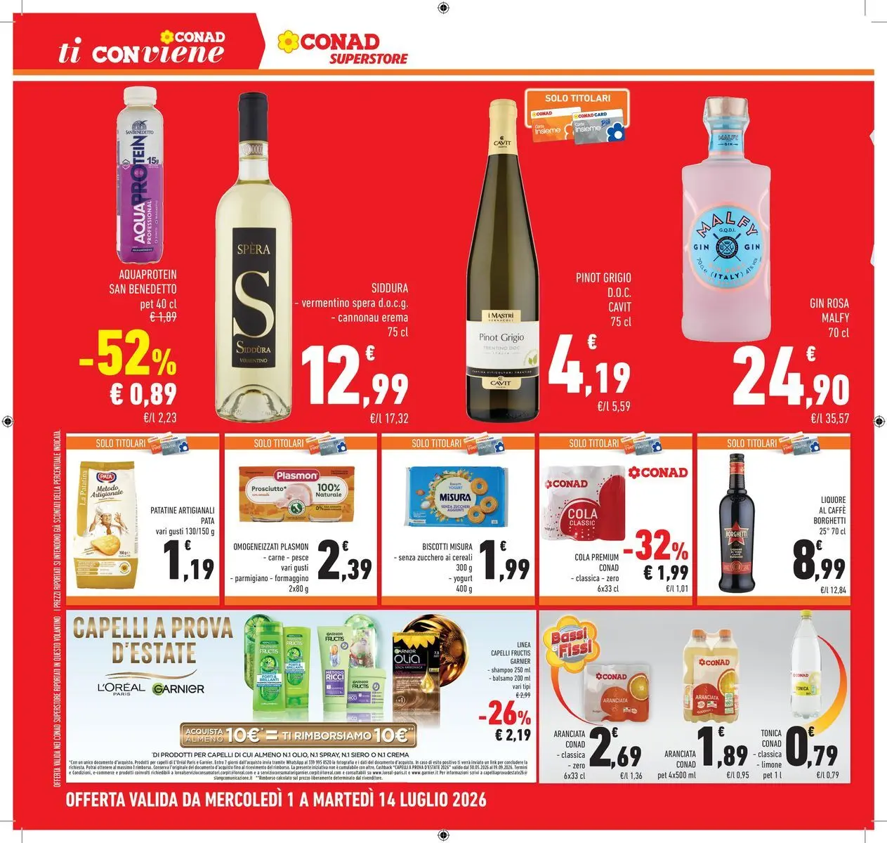 Volantino Conad dal 30/06/2026 > Anteprima | Pagina: 40