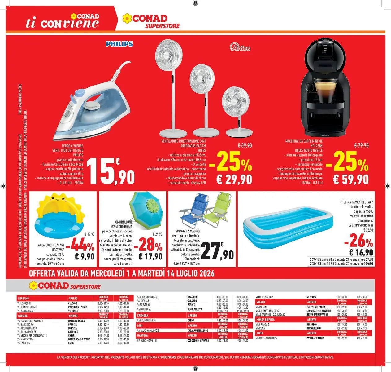 Volantino Conad dal 30/06/2026 > Anteprima | Pagina: 34