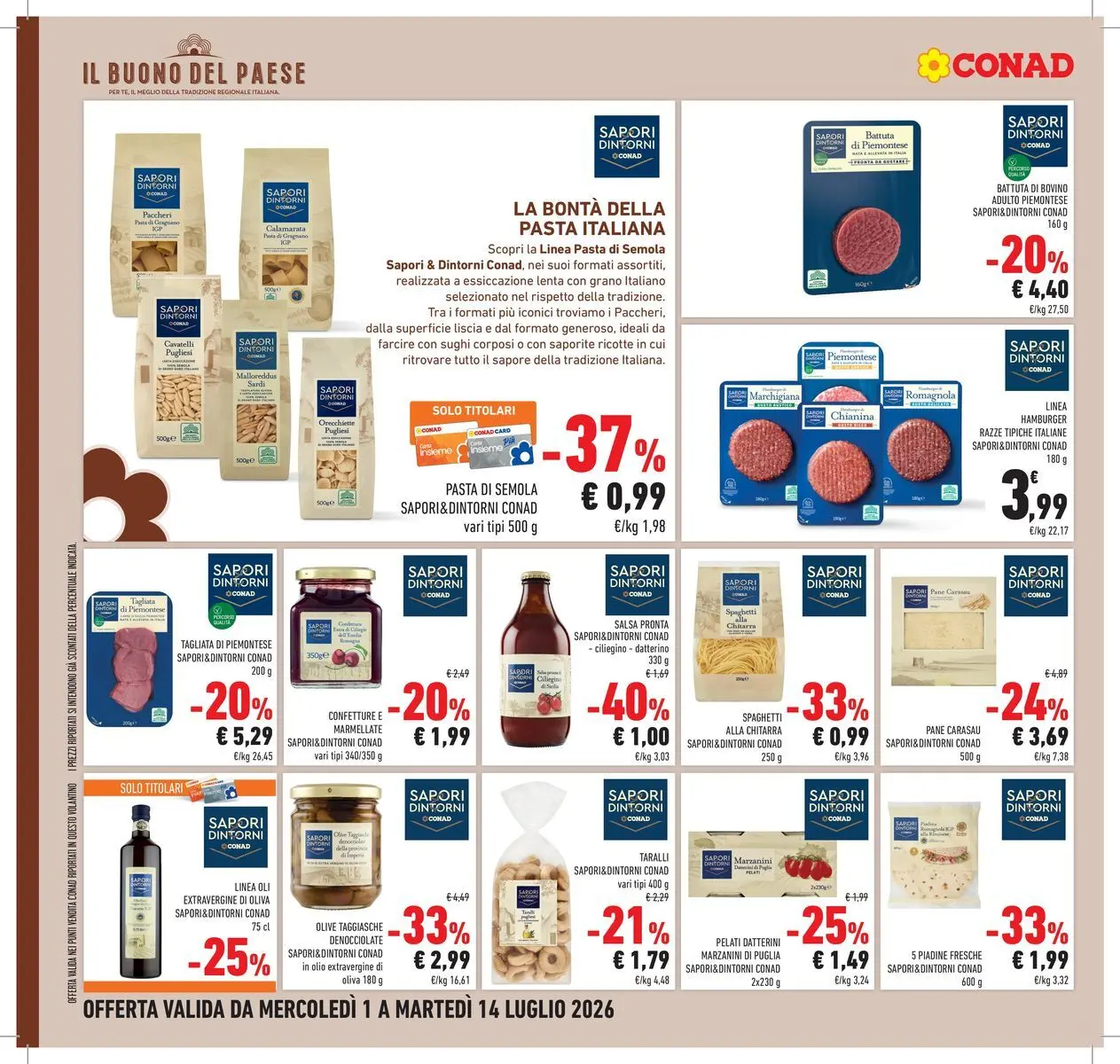Volantino Conad dal 30/06/2026 > Anteprima | Pagina: 8