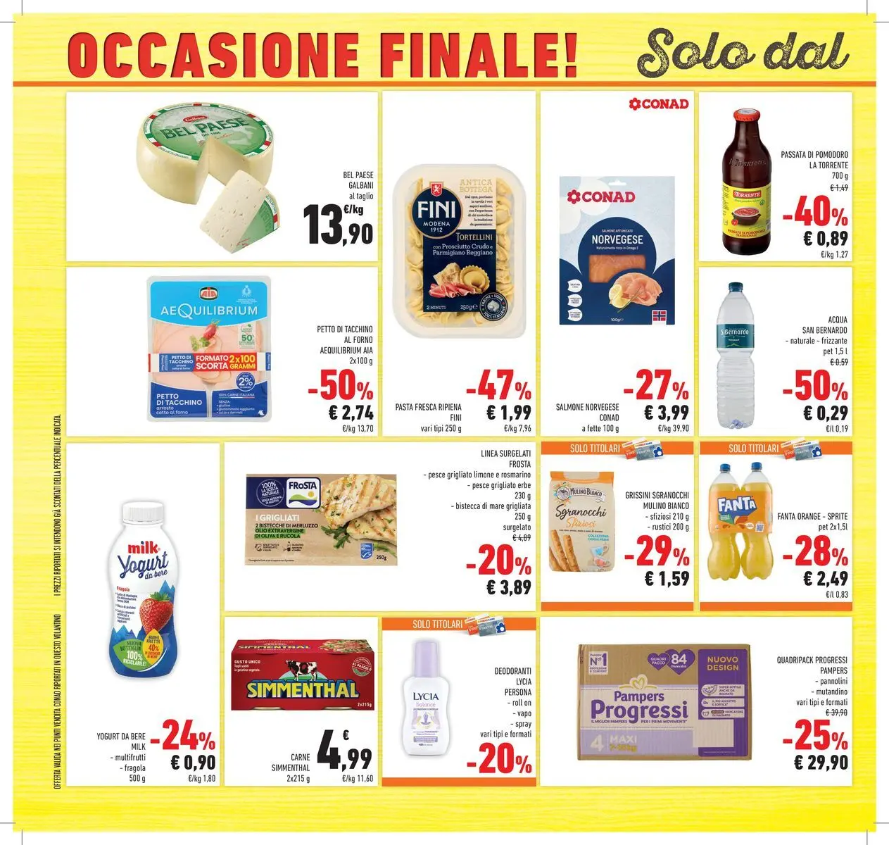 Volantino Conad dal 30/06/2026 > Anteprima | Pagina: 38