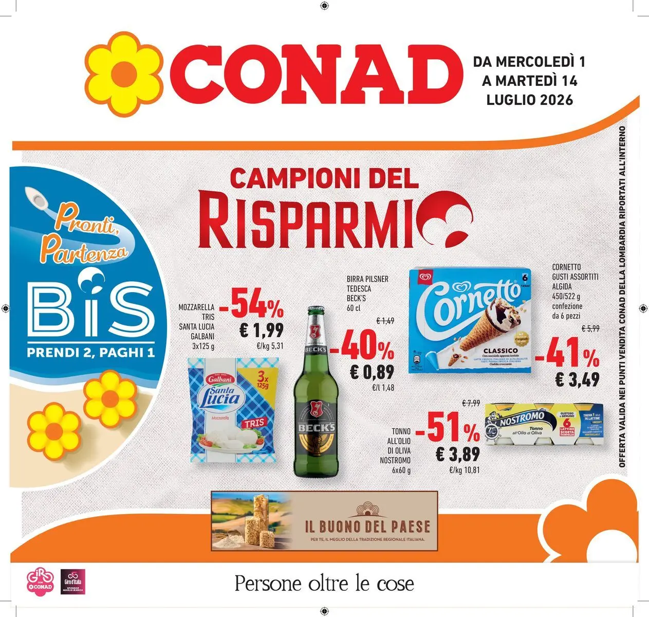 Volantino Conad dal 30/06/2026 > Anteprima | Pagina: 1