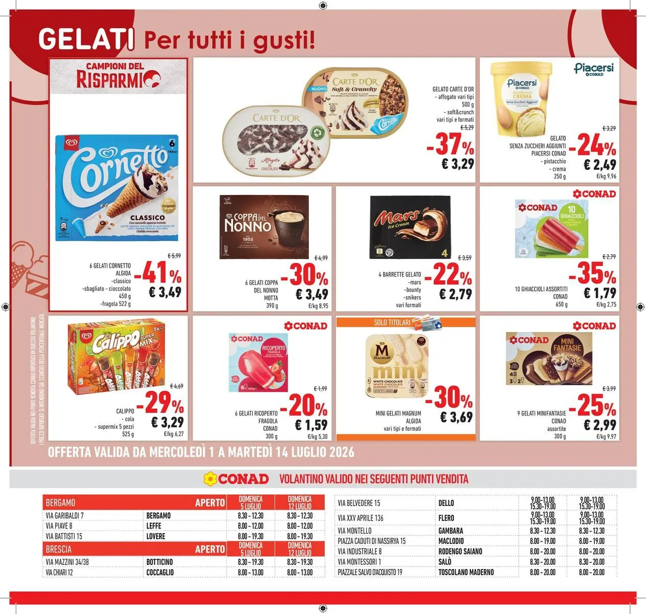 Volantino Conad dal 30/06/2026 > Anteprima | Pagina: 22