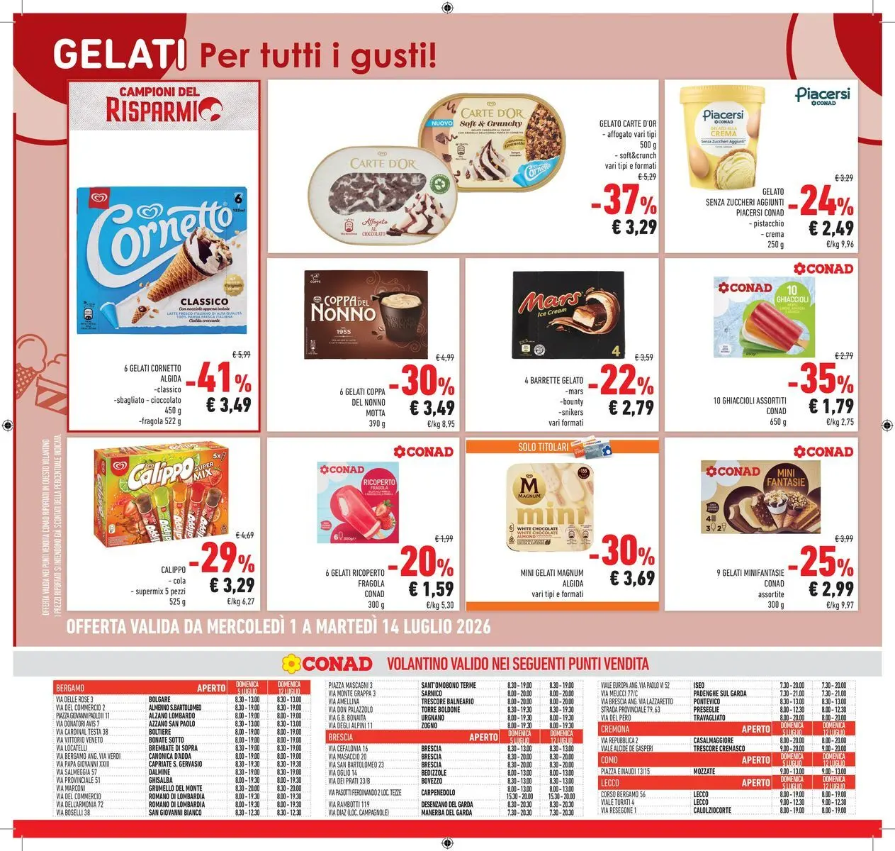 Volantino Conad dal 30/06/2026 > Anteprima | Pagina: 22