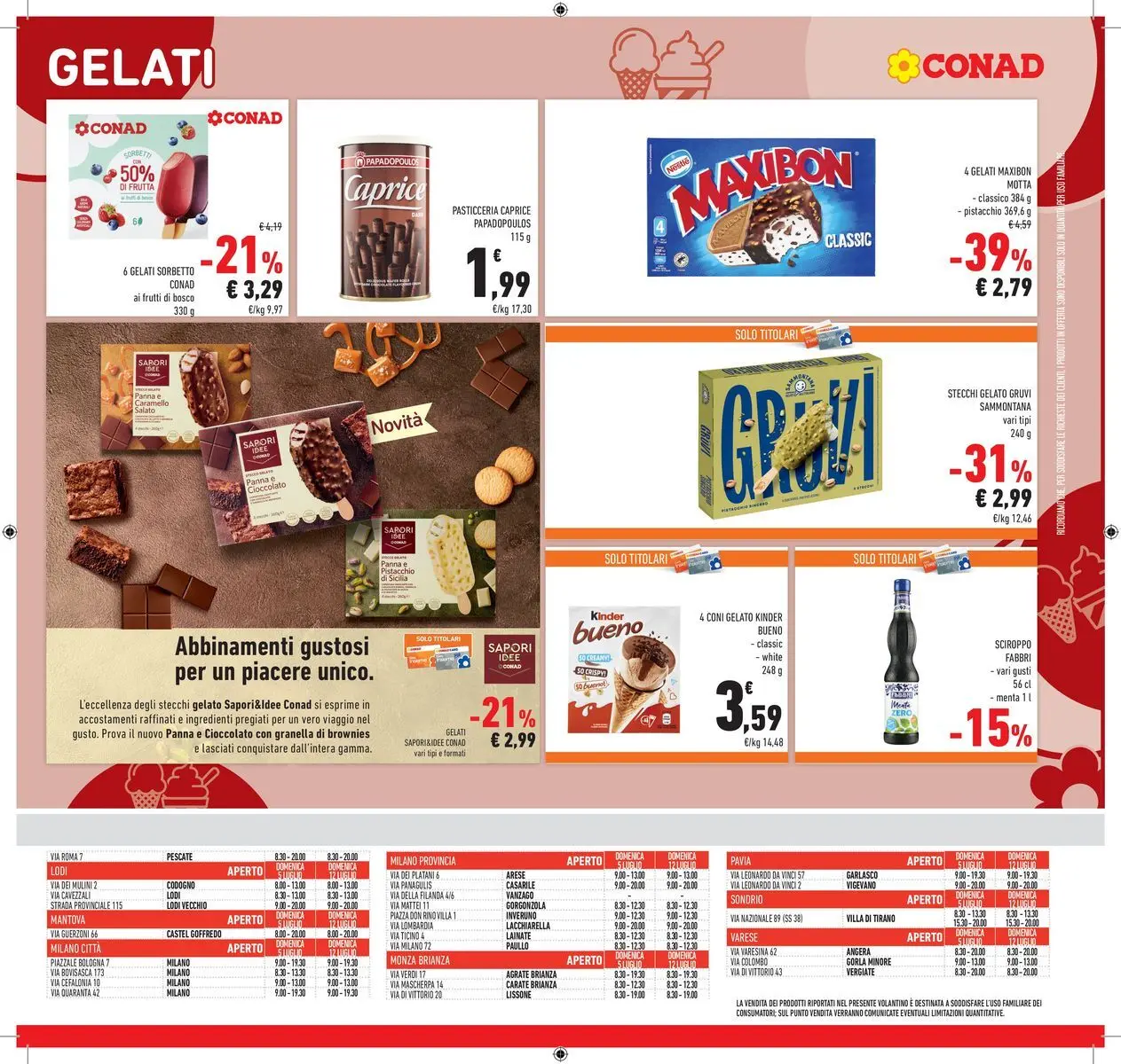 Volantino Conad dal 30/06/2026 > Anteprima | Pagina: 23