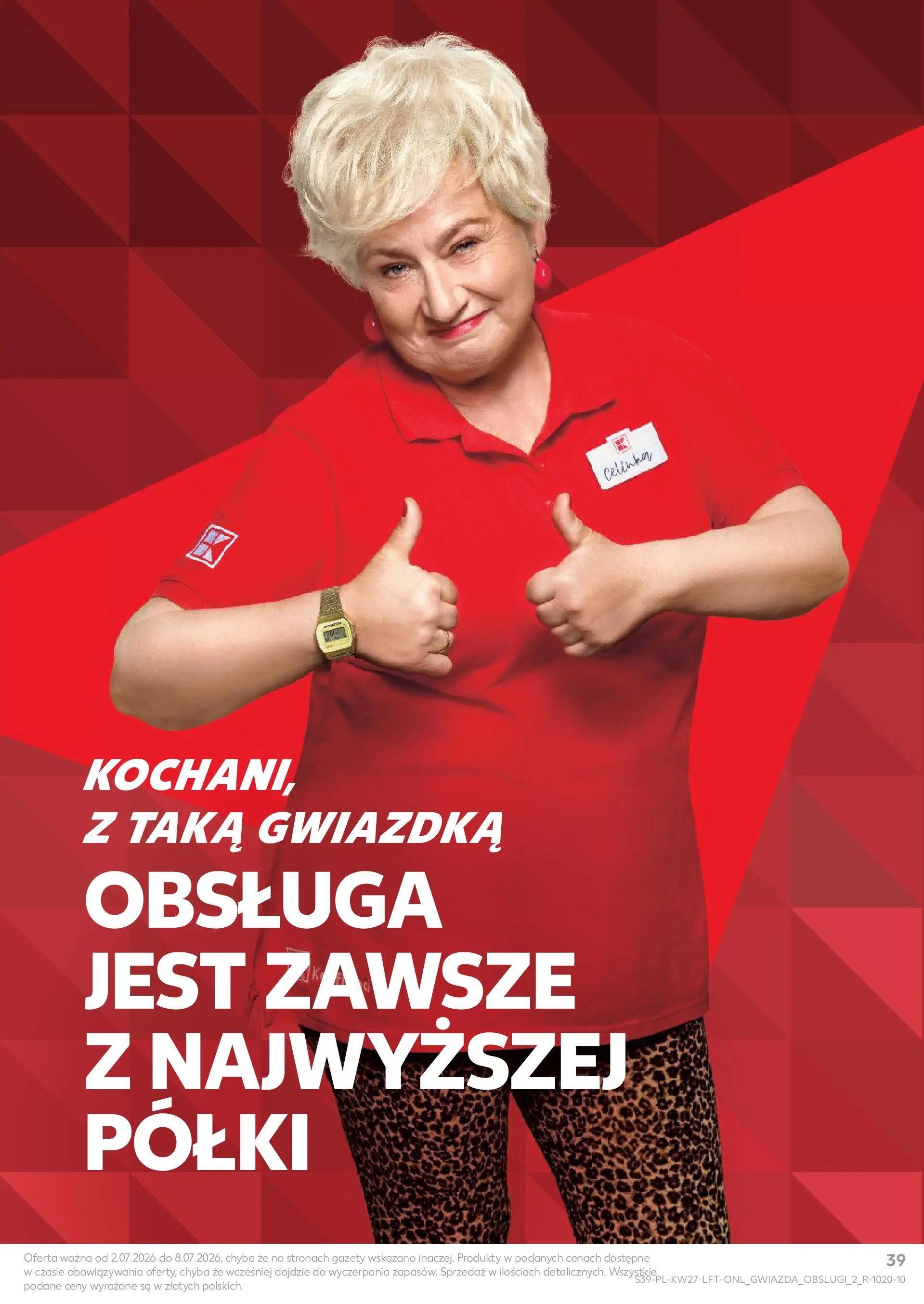 Kaufland gazetka (02.07.2026) - od jutra | Strona: 39 Kaufland gazetka od 02.07.2026 - od jutra PDF | Strona: 39