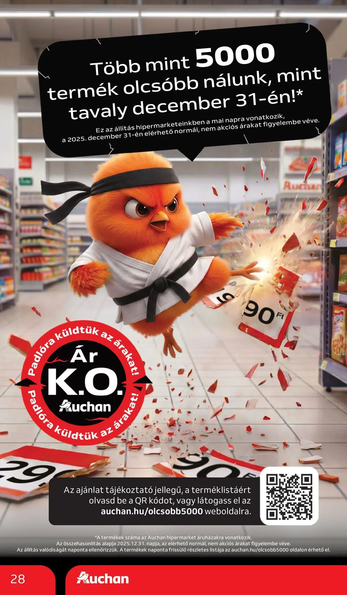 Auchan akciós újság Budapest - 2026.07.02. -tól/töl > akció, lapozható szórólap 🛍️ | Oldal: 28