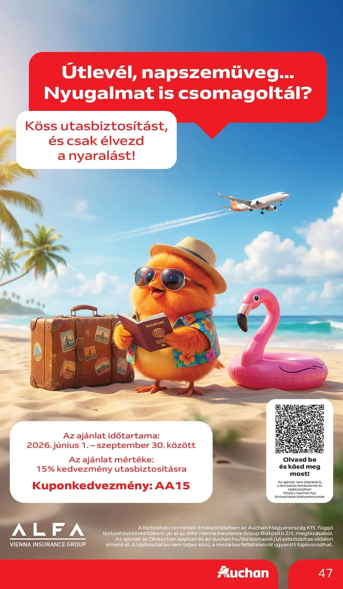 Auchan akciós újság Budapest - 2026.07.02. -tól/töl > akció, lapozható szórólap 🛍️ | Oldal: 47 | Termékek: Napszemüveg