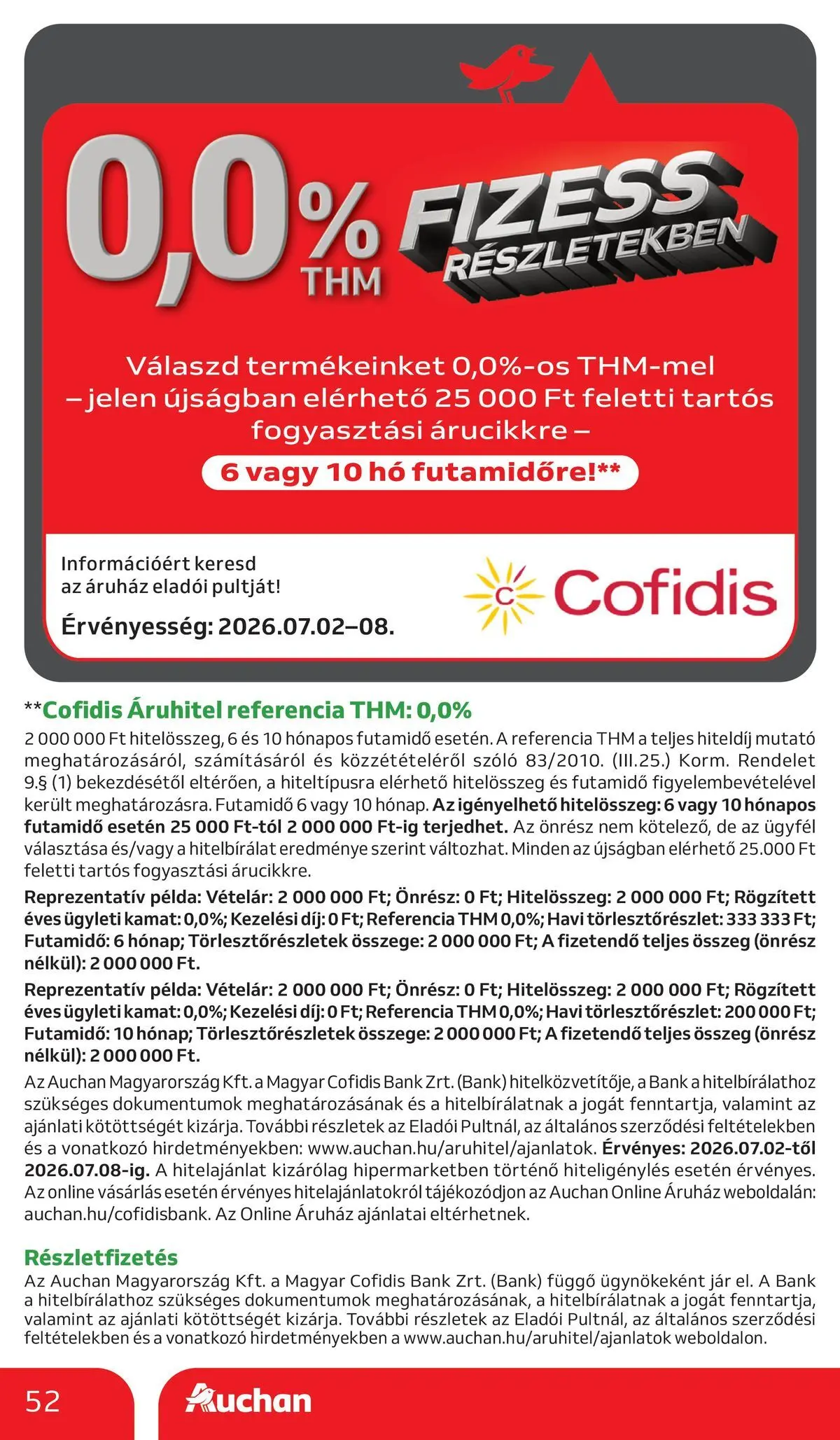 Auchan akciós újság Budapest - 2026.07.02. -tól/töl > akció, lapozható szórólap 🛍️ | Oldal: 52 | Termékek: Szőlő