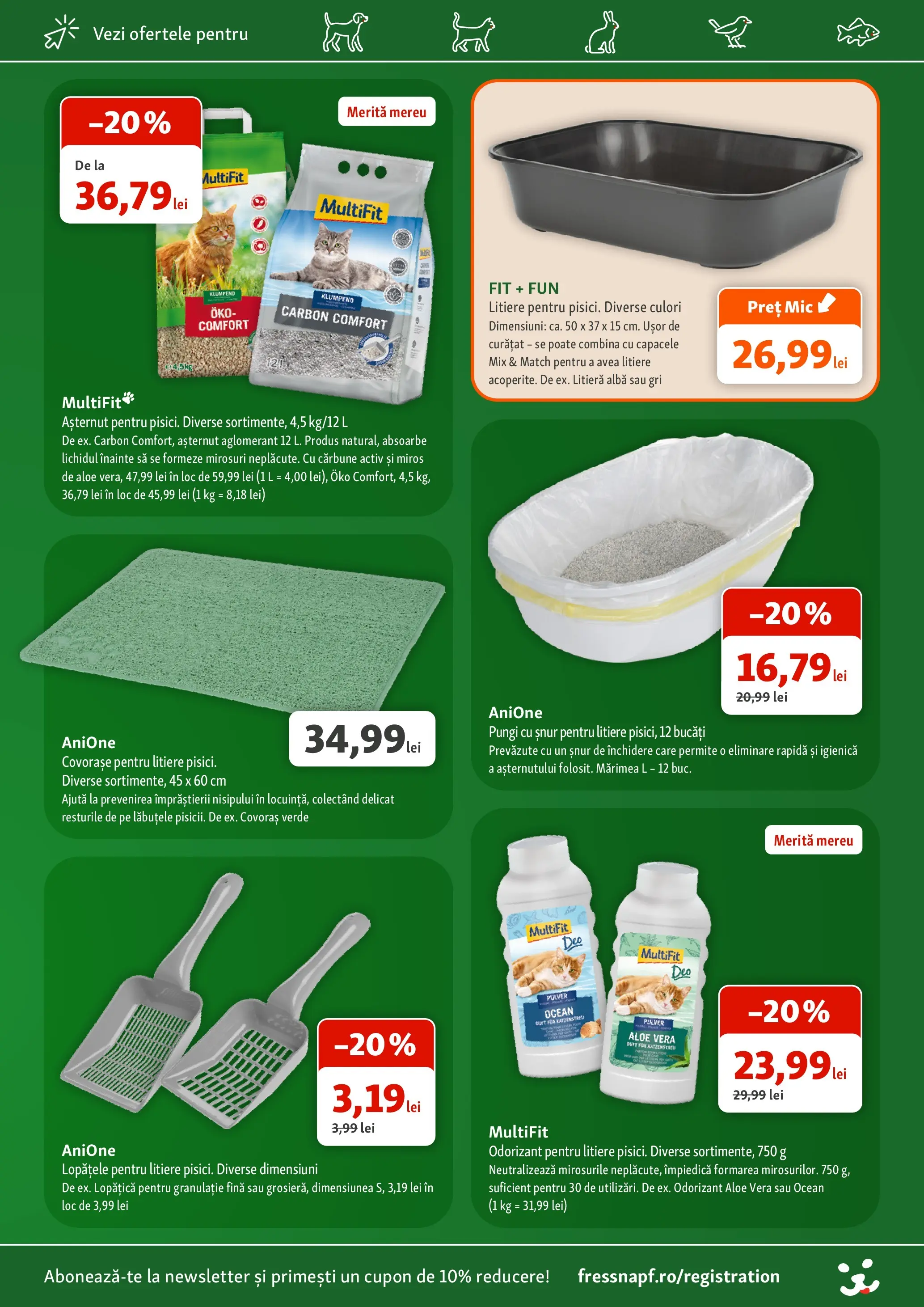 Fressnapf - Catalog Fressnapf până în data de 15.07.2026 - Oferta 01.07.2026 - 15.07.2026 | Pagină: 12 | Produse: Aloe vera