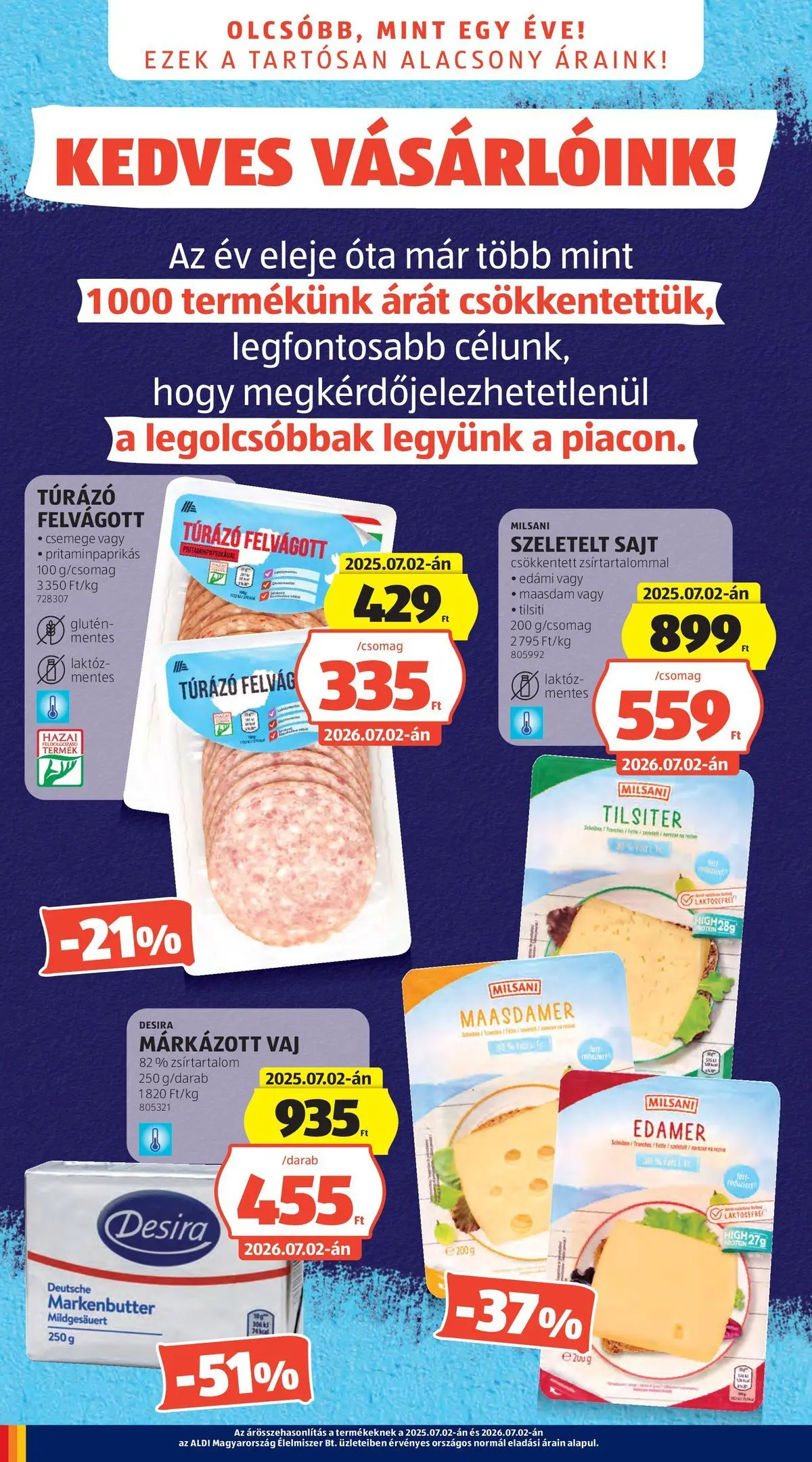 Aldi aktuális akciós újság - 2026.07.02.-tól⏳Szórólap | Oldal: 2 Aldi aktuális akciós újság - 2026.07.02. -tól/töl > akció, lapozható szórólap 🛍️ | Oldal: 2