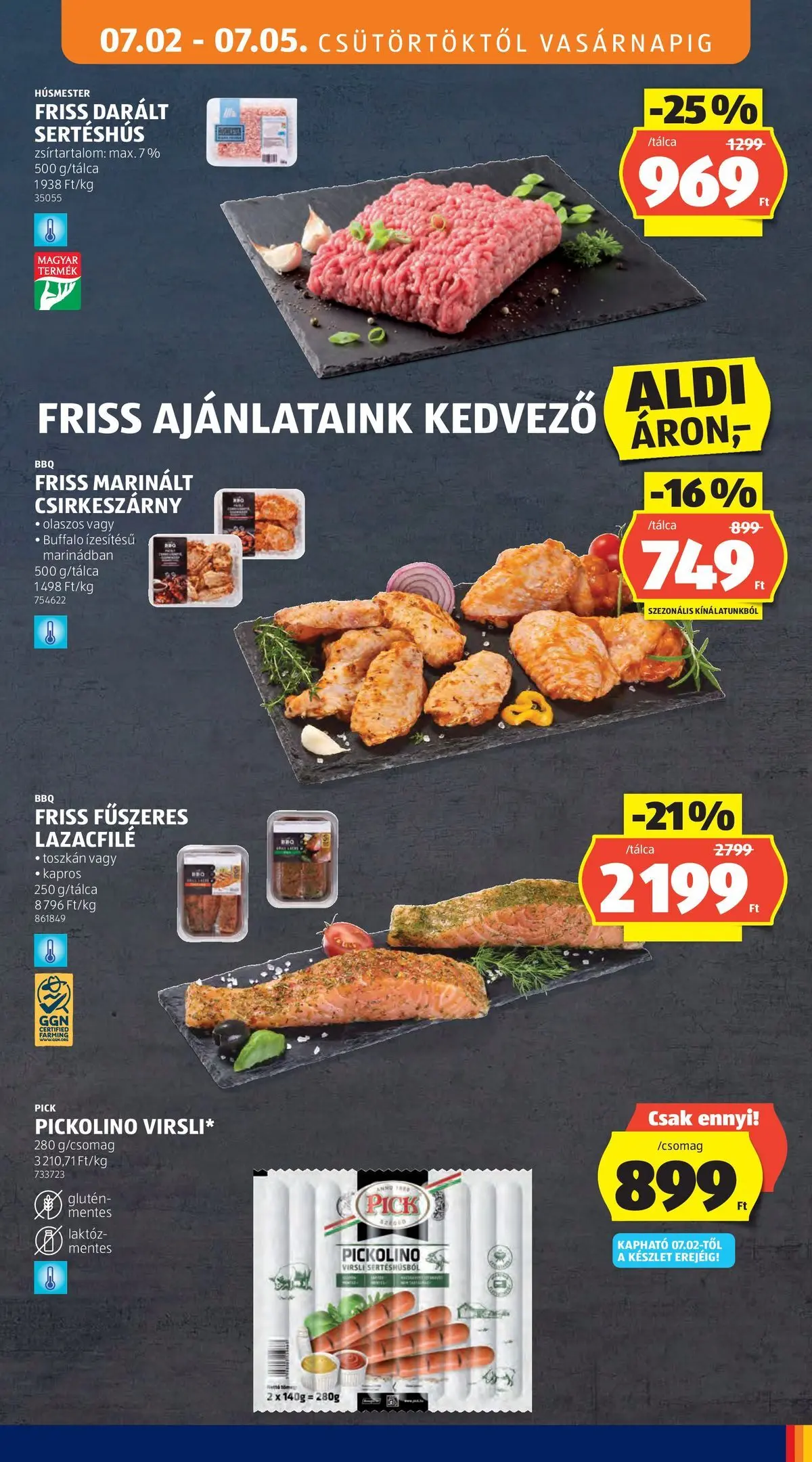 Aldi aktuális akciós újság - 2026.07.02.-tól⏳Szórólap | Oldal: 11 Aldi aktuális akciós újság - 2026.07.02. -tól/töl > akció, lapozható szórólap 🛍️ | Oldal: 11