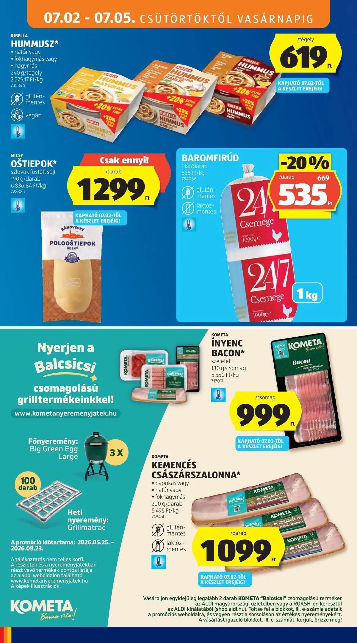 Aldi aktuális akciós újság - 2026.07.02.-tól⏳Szórólap | Oldal: 12 Aldi aktuális akciós újság - 2026.07.02. -tól/töl > akció, lapozható szórólap 🛍️ | Oldal: 12