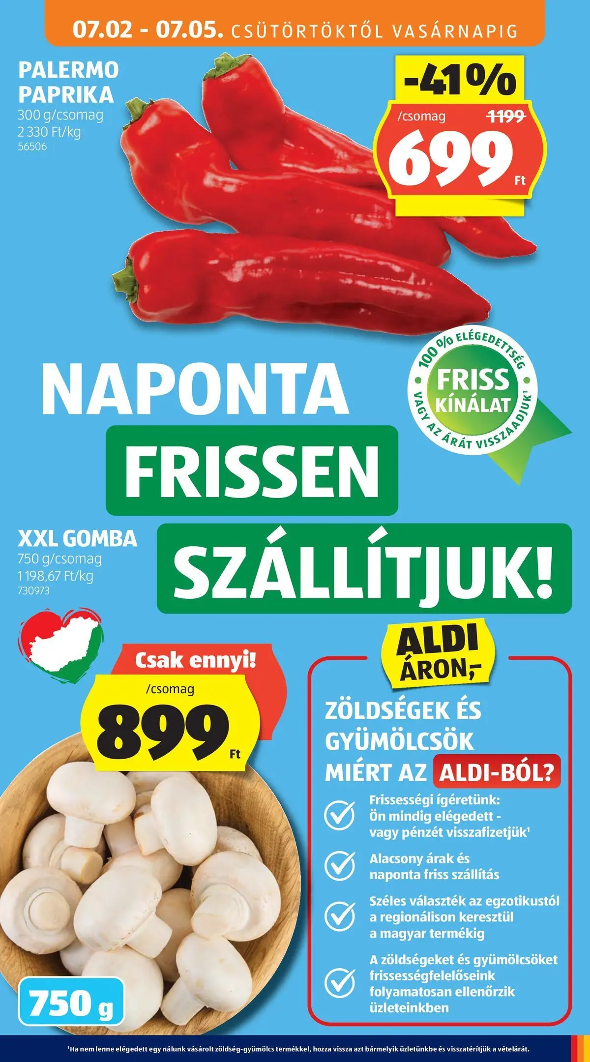 Aldi aktuális akciós újság - 2026.07.02.-tól⏳Szórólap | Oldal: 15 Aldi aktuális akciós újság - 2026.07.02. -tól/töl > akció, lapozható szórólap 🛍️ | Oldal: 15