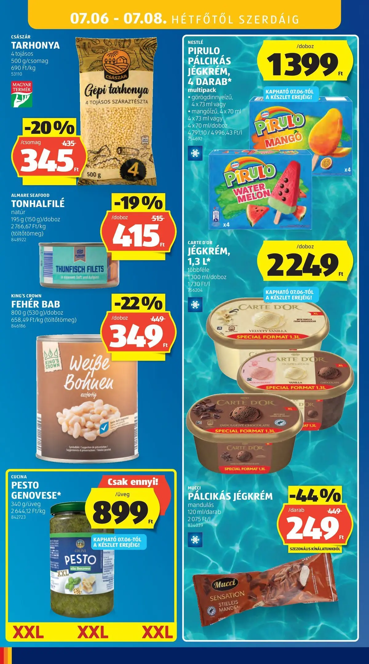 Aldi aktuális akciós újság - 2026.07.02.-tól⏳Szórólap | Oldal: 40 Aldi aktuális akciós újság - 2026.07.02. -tól/töl > akció, lapozható szórólap 🛍️ | Oldal: 40