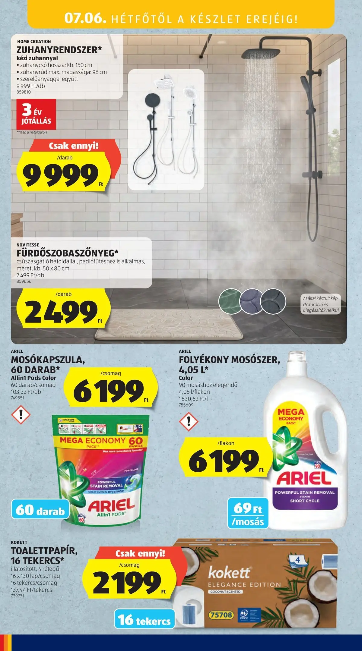 Aldi aktuális akciós újság - 2026.07.02.-tól⏳Szórólap | Oldal: 52 Aldi aktuális akciós újság - 2026.07.02. -tól/töl > akció, lapozható szórólap 🛍️ | Oldal: 52