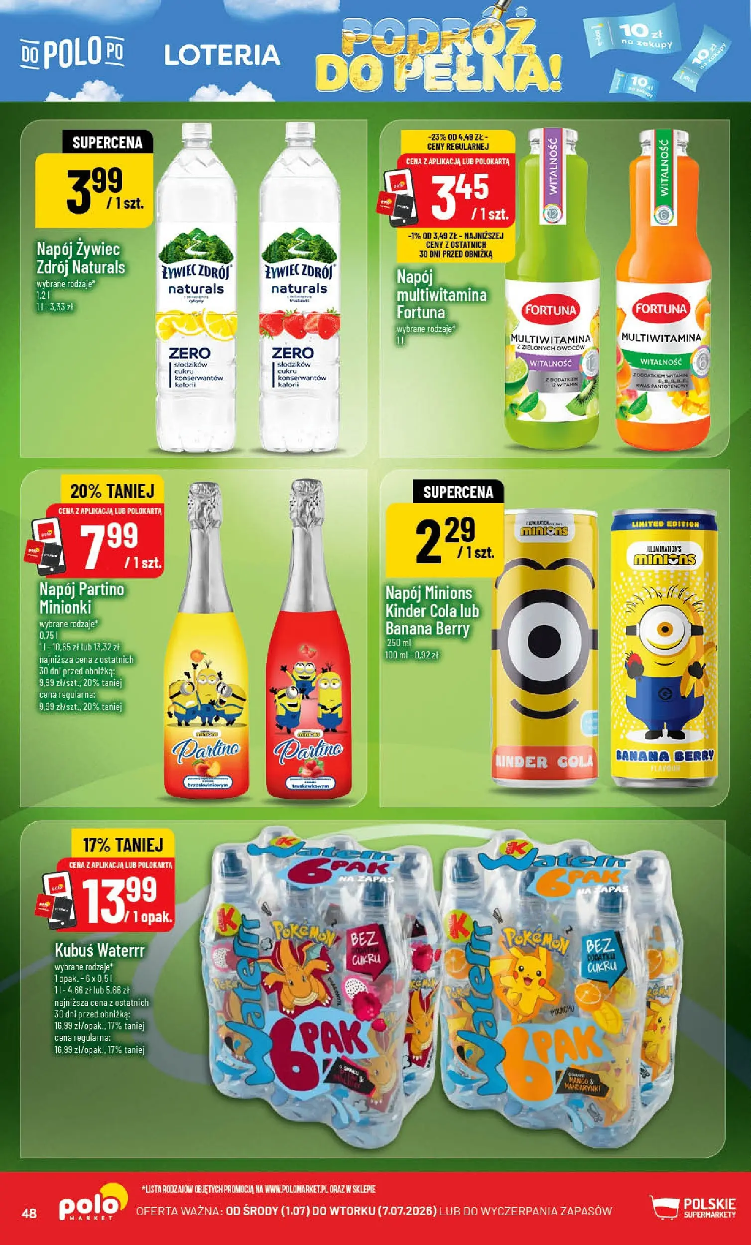 Nowa POLOmarket gazetka od jutra 01.07.2026 | Strona: 48