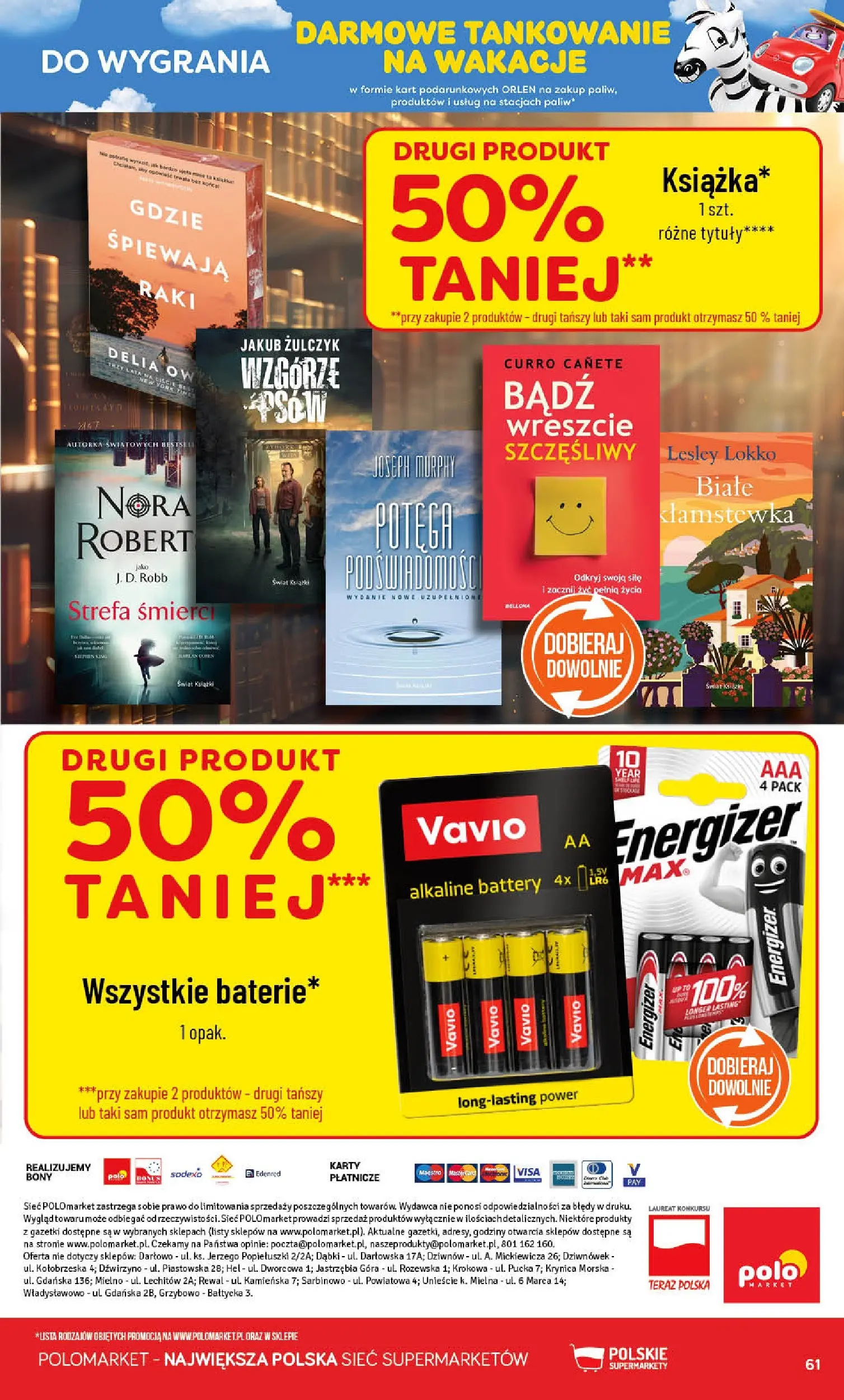 Nowa POLOmarket gazetka od jutra 01.07.2026 | Strona: 61 | Produkty: Książki