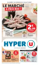 SASU SUPER U - LANG Catalogue HYPER U - au 12.07.2026