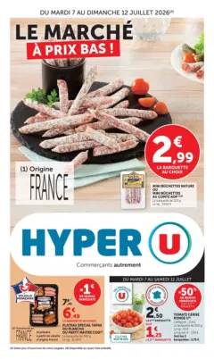 Offres - Prévisualisation de Offres - Catalogue HYPER U valide à partir de 07/07/2026 Offres - Prévisualisation de Offres - Catalogue HYPER U valide à partir de 07/07/2026