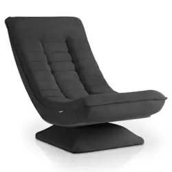 Relaxsessel Korsika Cord dunkelgrau