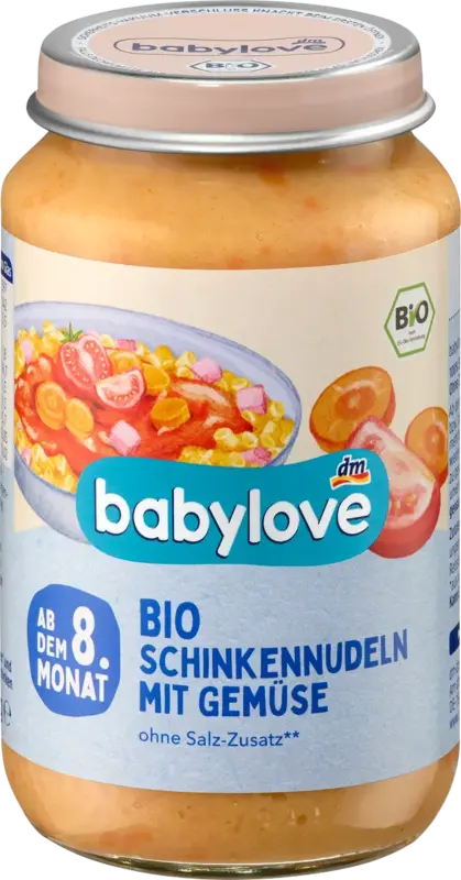 Meniu complementar cu legume șuncă& paste ECO 8+