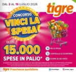 Tigre Concorso vinci la spesa - al 15.07.2026