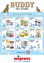Migross Superstore Buddy pet store - al 15.07.2026