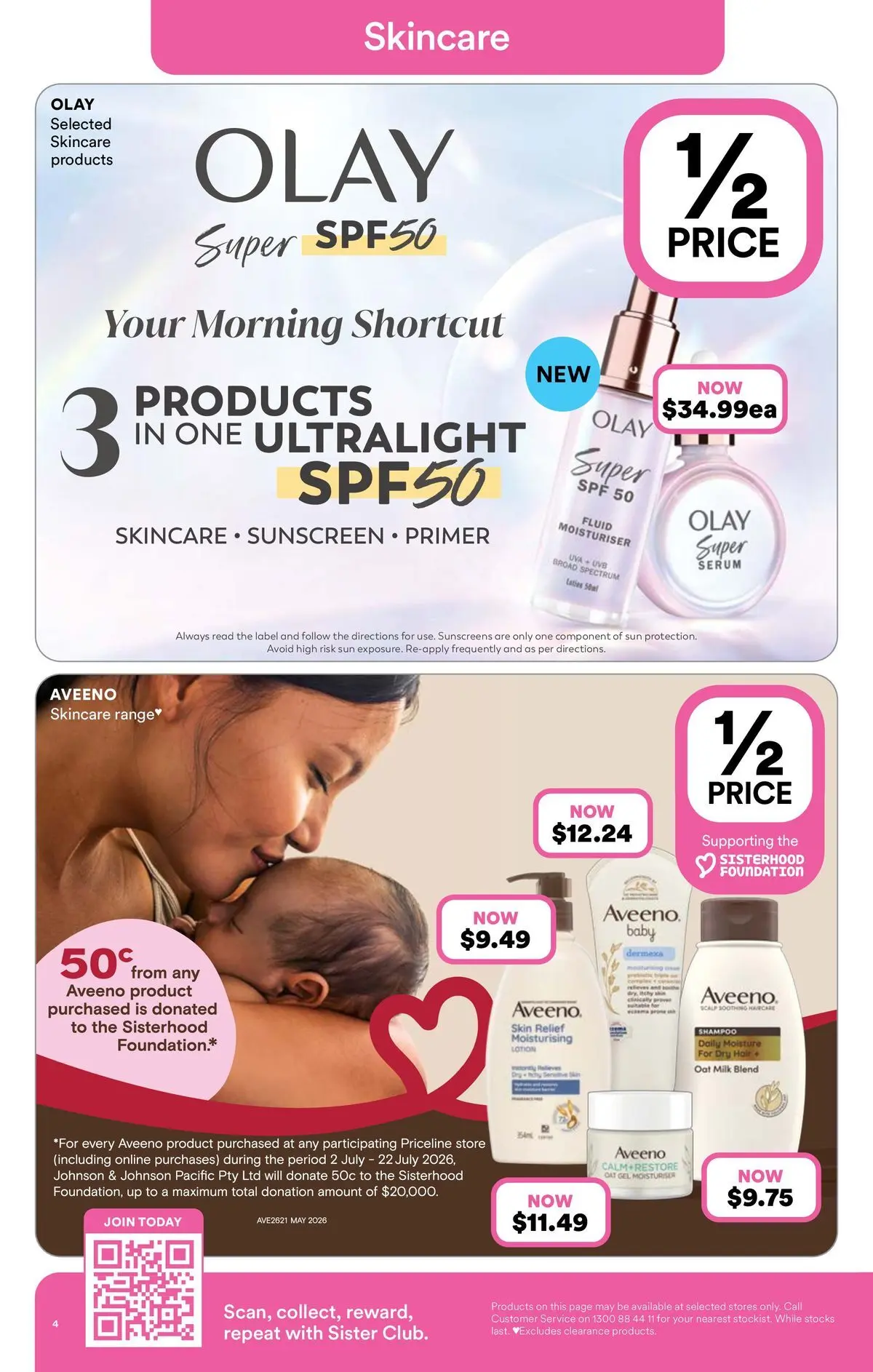Priceline Pharmacy catalogue Randwick - 01/07/2026 > weekly / monthly specials | Page: 4