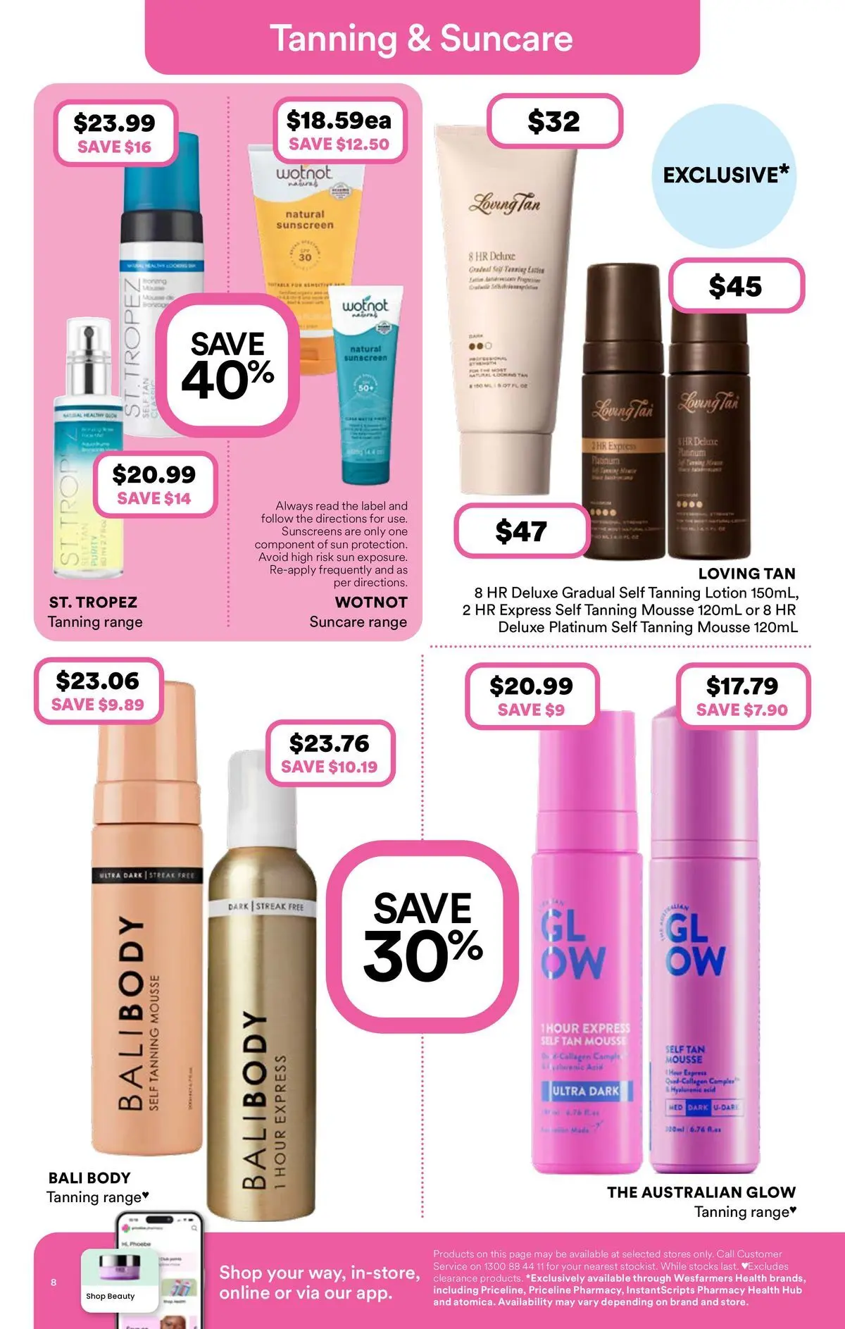 Priceline Pharmacy catalogue Randwick - 01/07/2026 > weekly / monthly specials | Page: 8