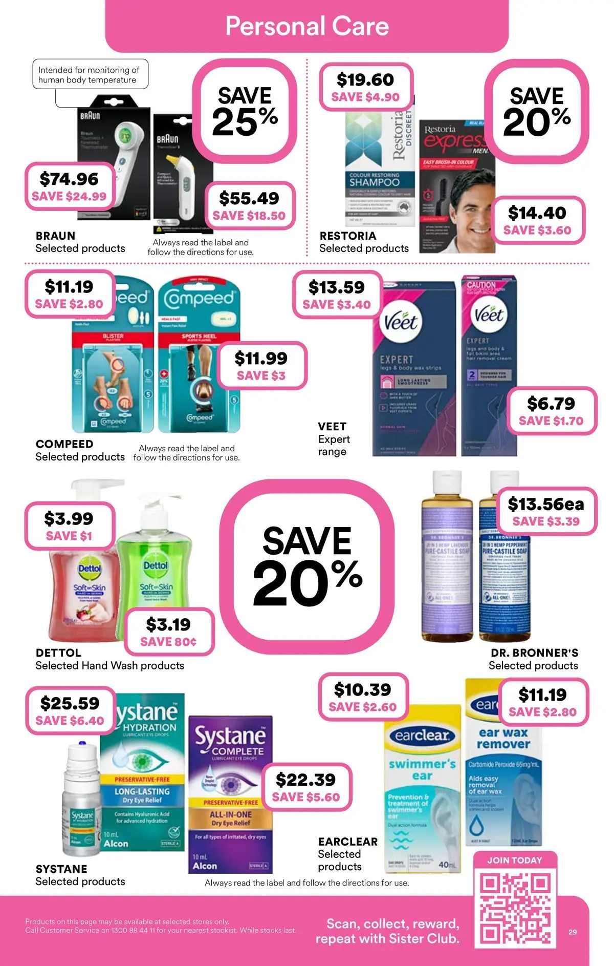 Priceline Pharmacy catalogue Randwick - 01/07/2026 > weekly / monthly specials | Page: 29