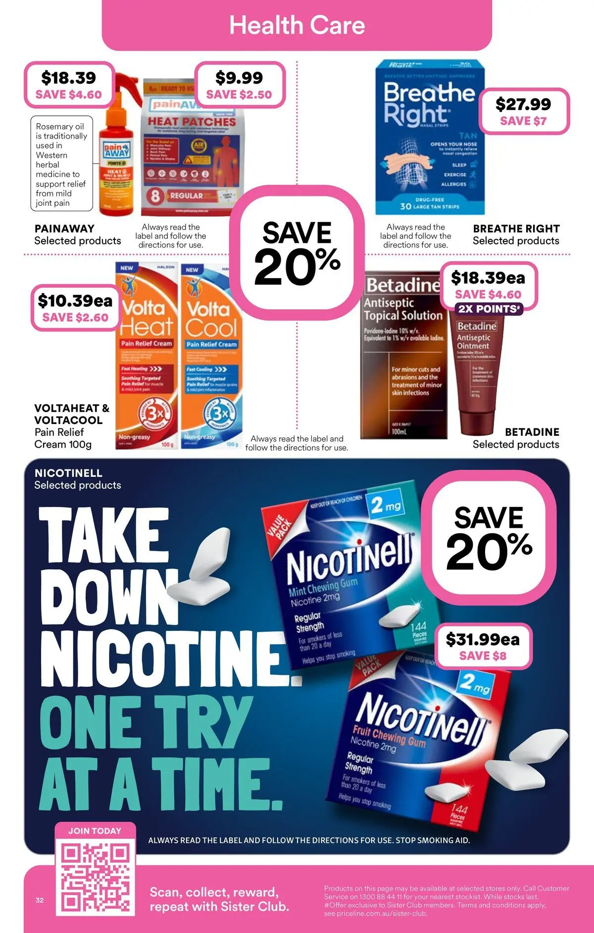 Priceline Pharmacy catalogue Randwick - 01/07/2026 > weekly / monthly specials | Page: 32