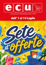 Ecu Discount Sete d'offerte - al 14.07.2026