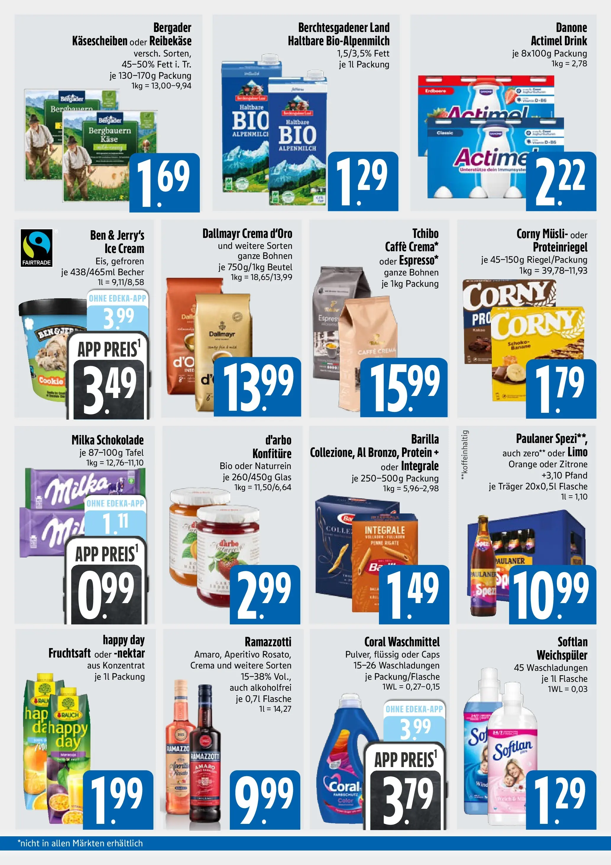 Angebote - E xpress: Wochenangebote (ab 05.07.2026) zum Blättern | Seite: 2 | Produkte: Coral waschmittel, Dallmayr, Waschmittel, Reibekase