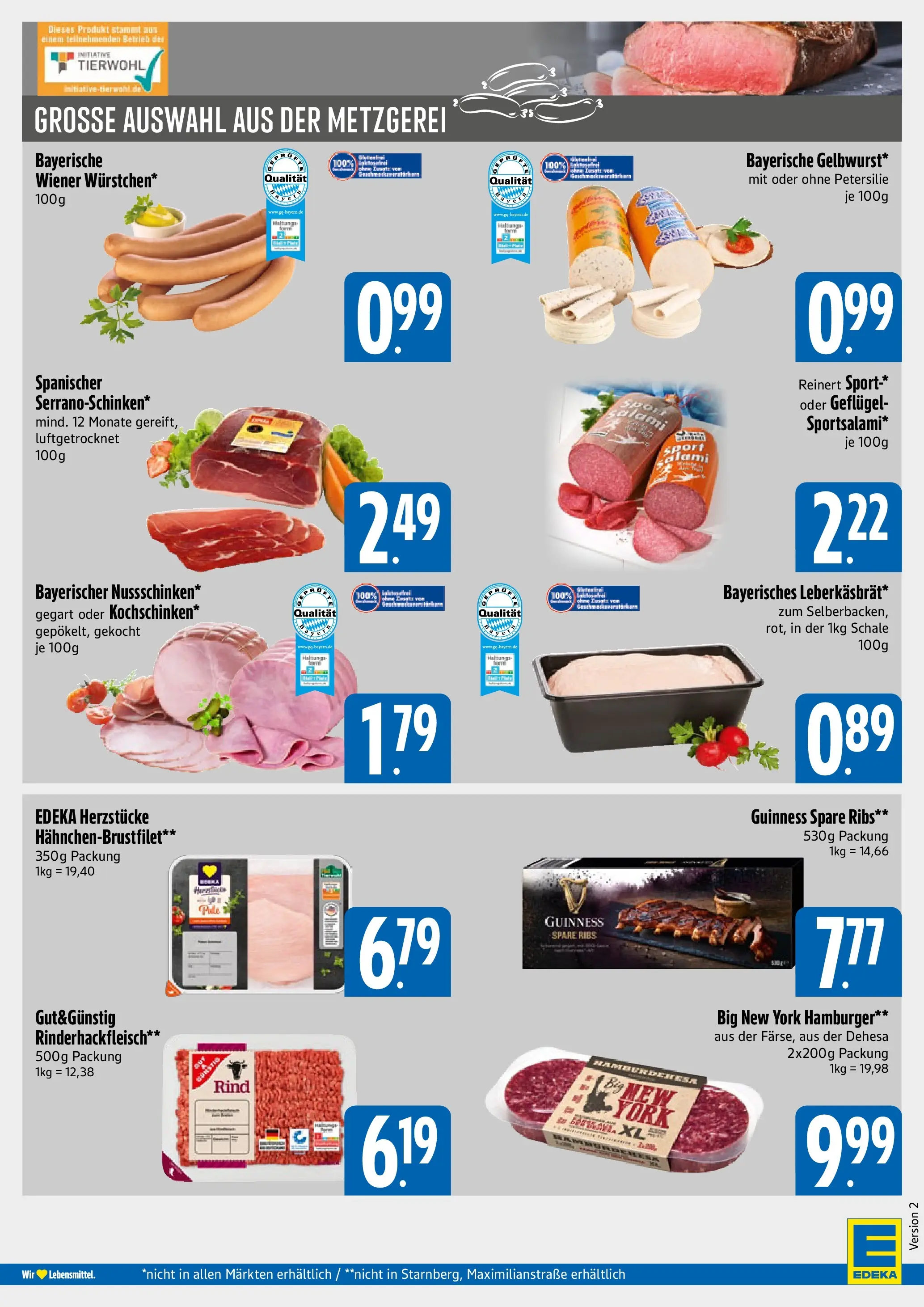 Angebote - E xpress: Wochenangebote (ab 05.07.2026) zum Blättern | Seite: 4 | Produkte: Spare ribs, Petersilie