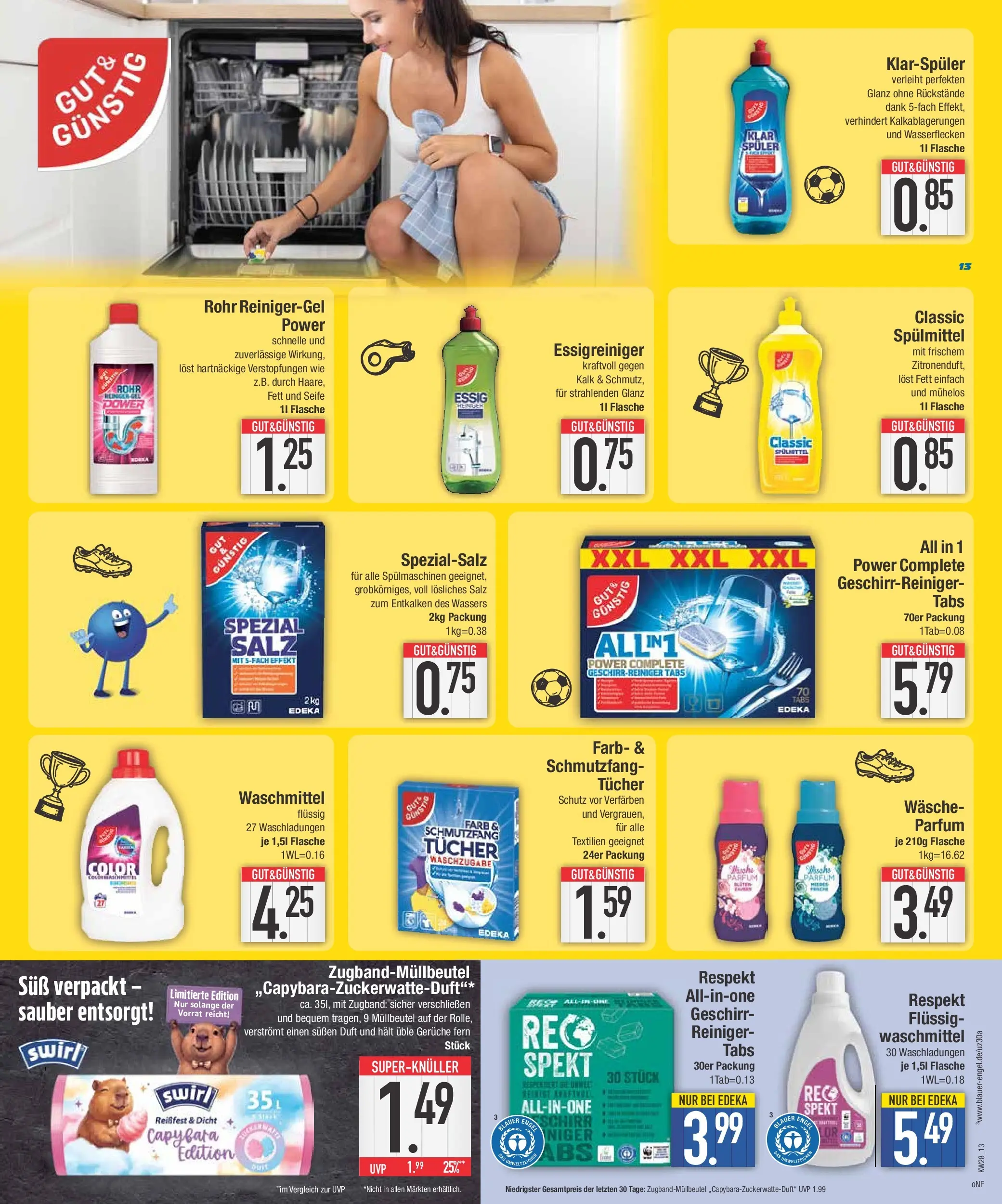 E center Prospekt Erding (ab 06.07.2026) zum Blättern | Seite: 13 | Produkte: Essig, Parfüm, Duft, Seife