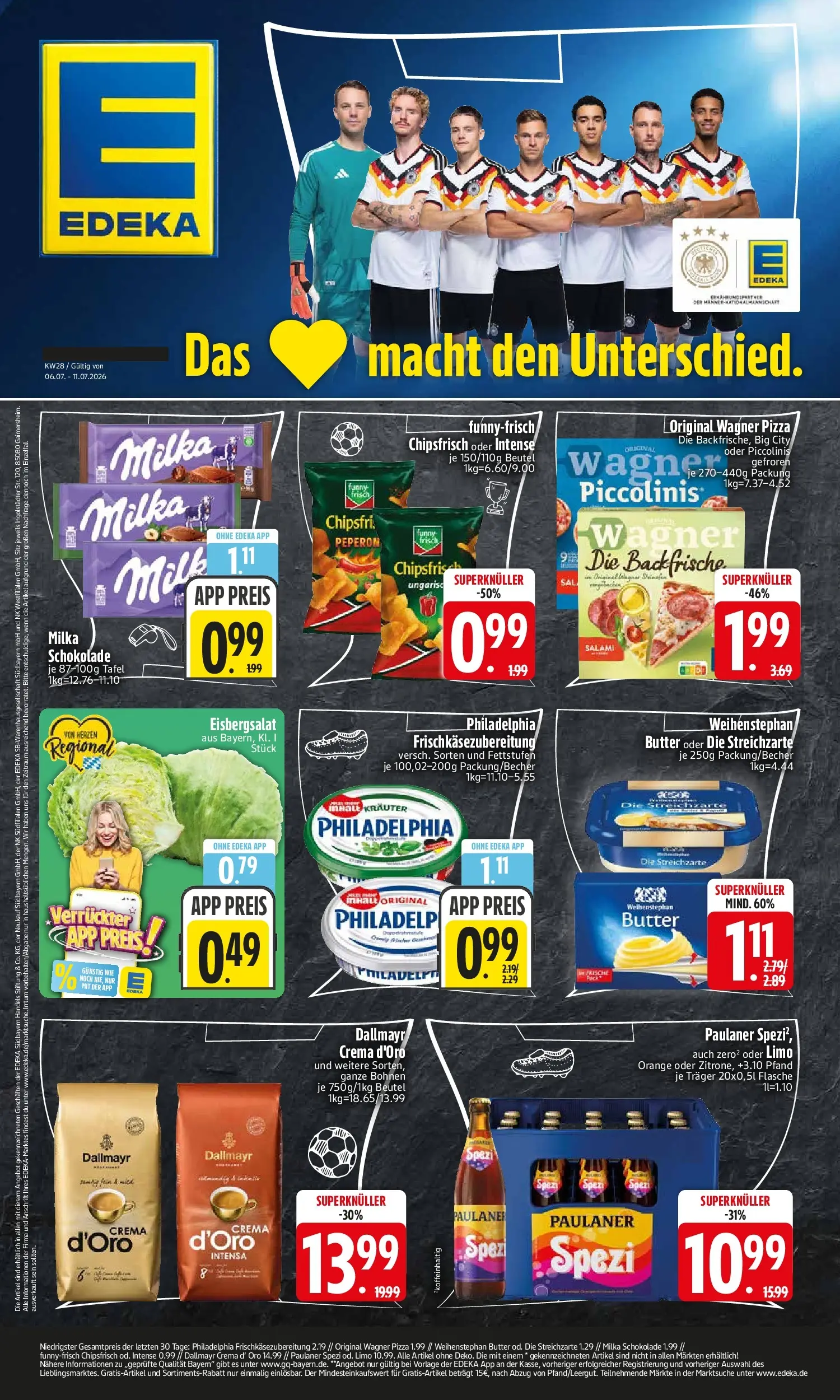 Edeka prospekt München (ab 05.07.2026) » Angebote Online | Seite: 1