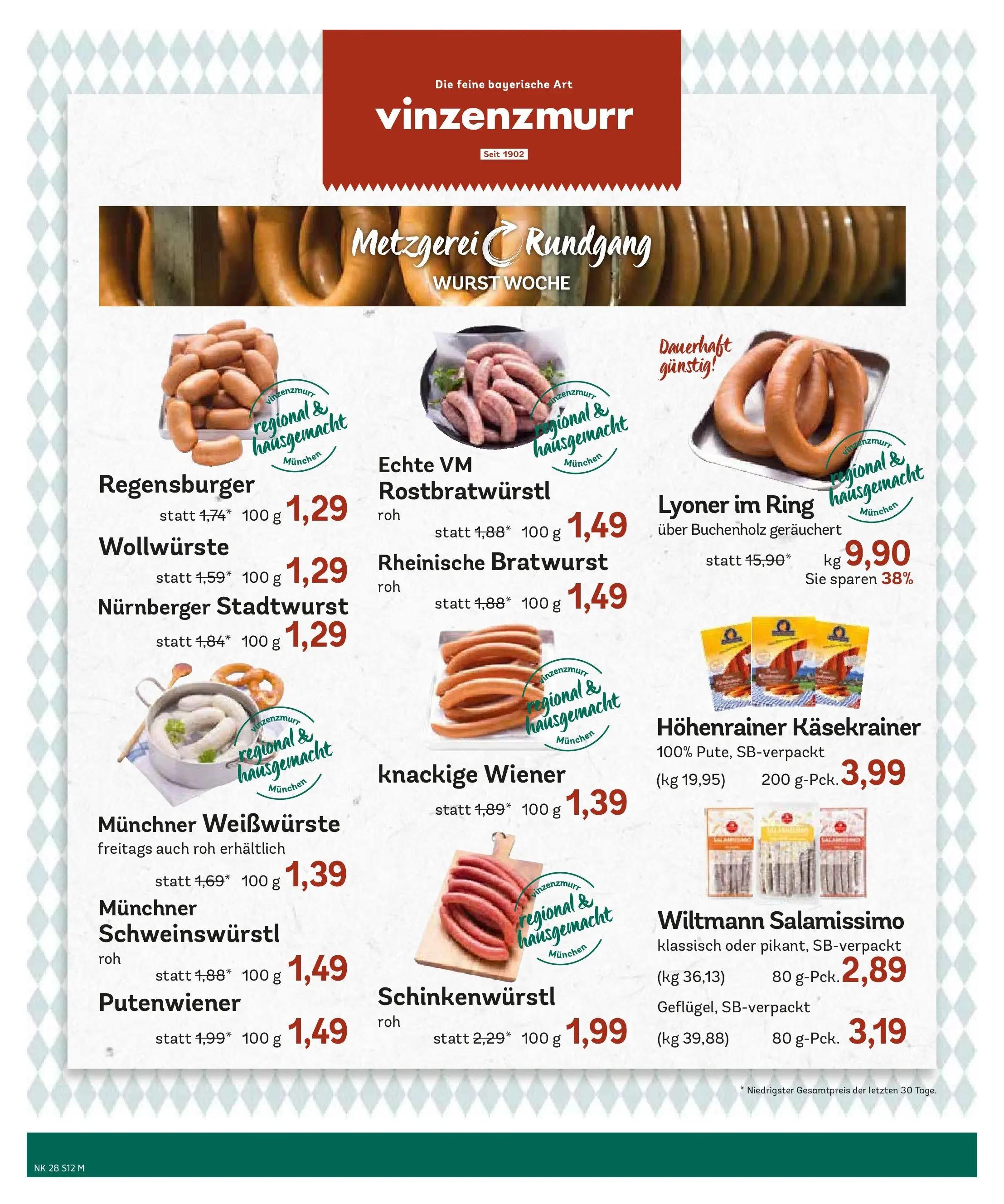 Edeka - EDEKA: Wochenangebote (ab 05.07.2026) » Angebote Online | Seite: 14 | Produkte: Bratwurst, Käsekrainer, Wurst