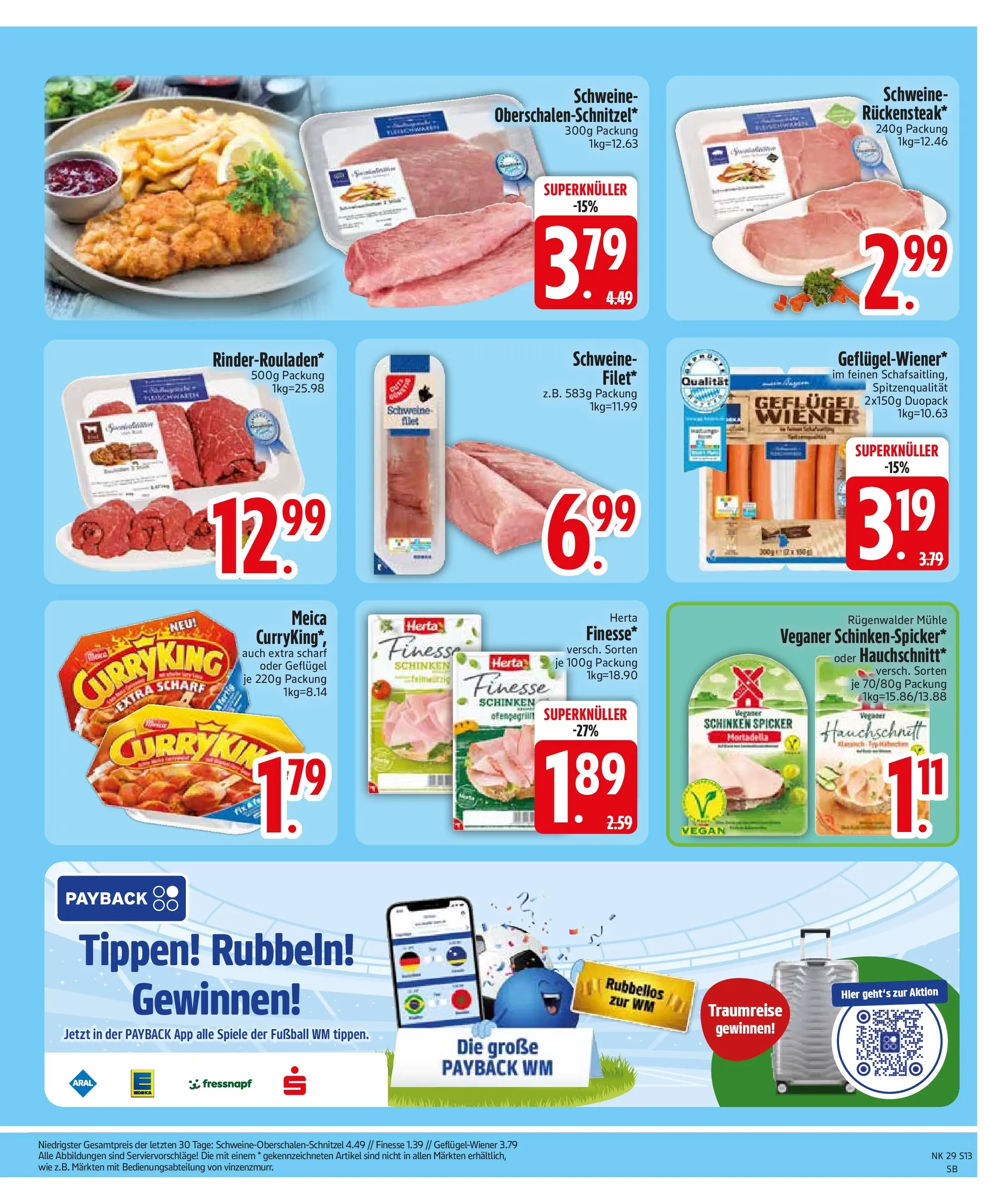 Edeka - EDEKA: Wochenangebote (ab 05.07.2026) » Angebote Online | Seite: 15 | Produkte: Mühle, Meica, Fußball, Schinken