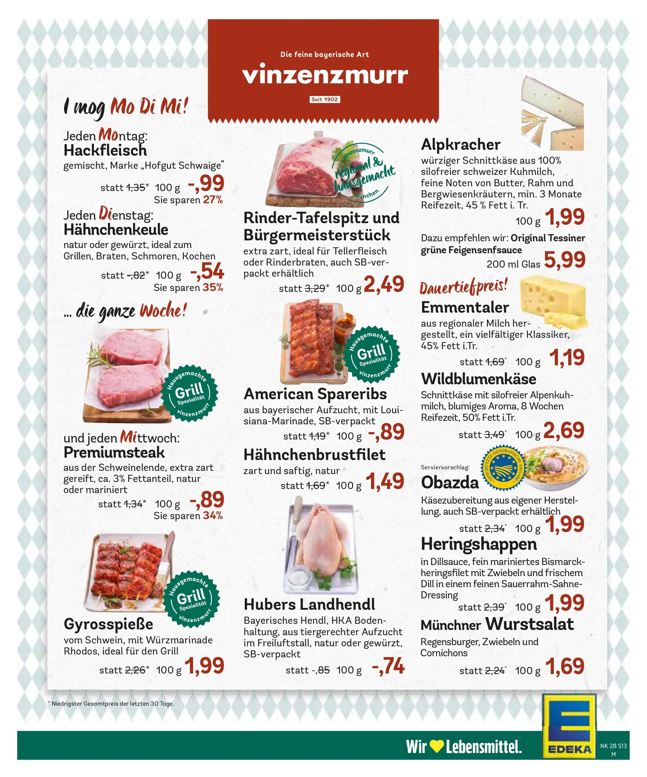 Edeka - EDEKA: Wochenangebote (ab 05.07.2026) » Angebote Online | Seite: 15 | Produkte: Milch, Zwiebeln, Dill, Hackfleisch