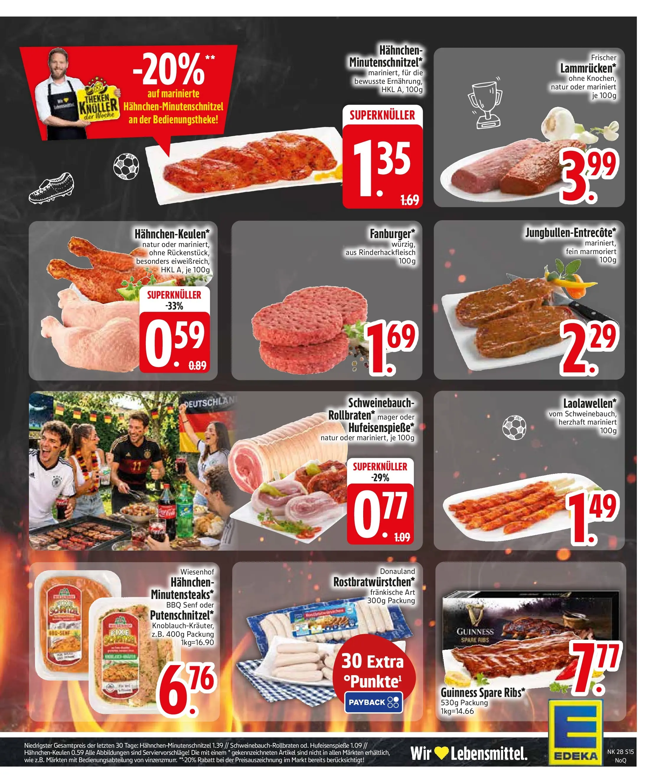 Edeka - EDEKA: Wochenangebote (ab 05.07.2026) » Angebote Online | Seite: 17 | Produkte: Hahnchen, Schweinebauch, Spare ribs
