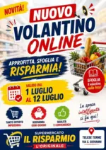 Supermercato Il Risparmio Nuovo volantino online - al 12.07.2026